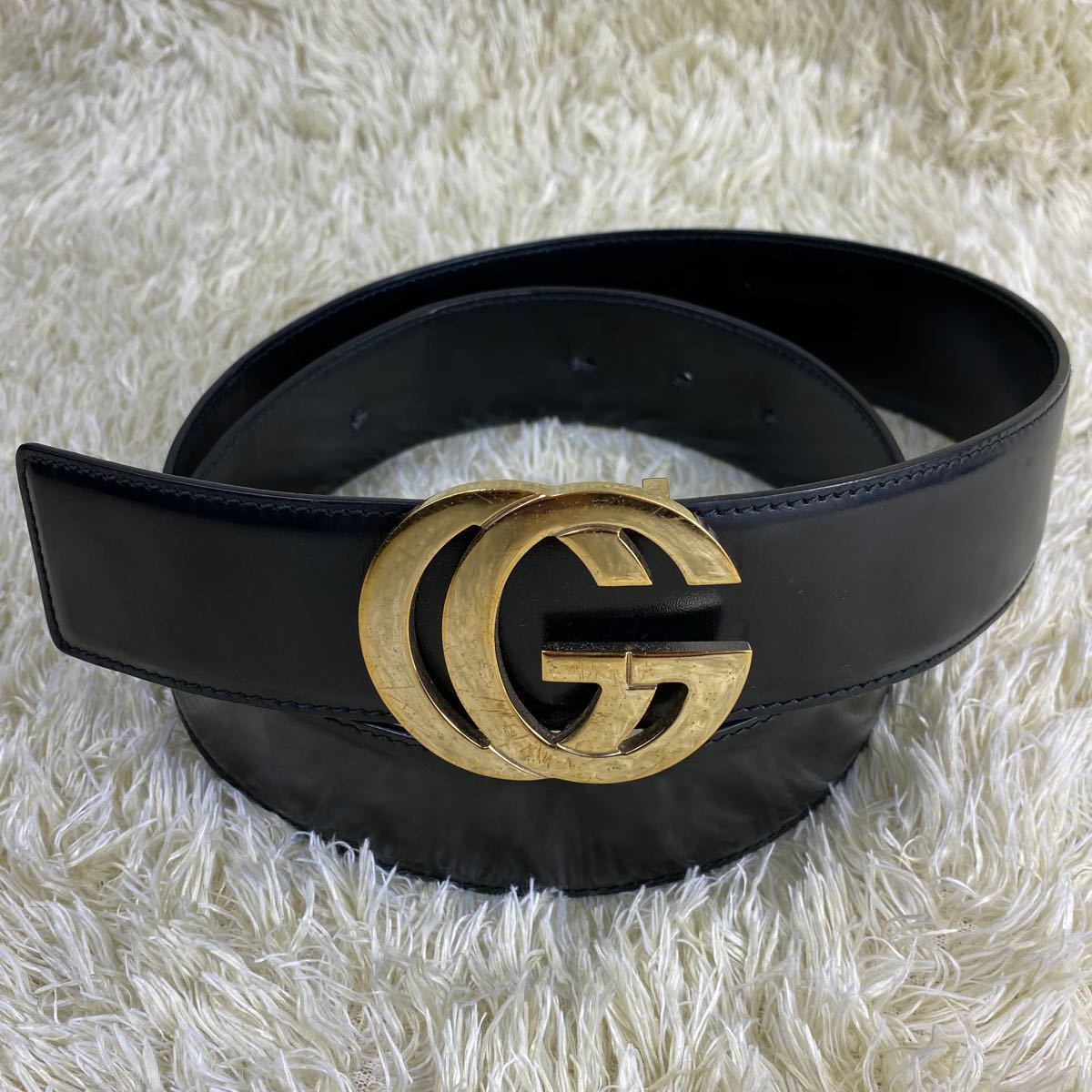 100%本物保証!100%本物保証!GUCCI グッチ ベルト GGバックル