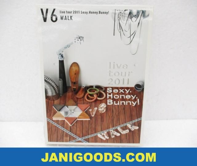 V6 DVD live tour 2011 Sexy.Honey.Bunny WALK盤 初回生産限定 同梱可 