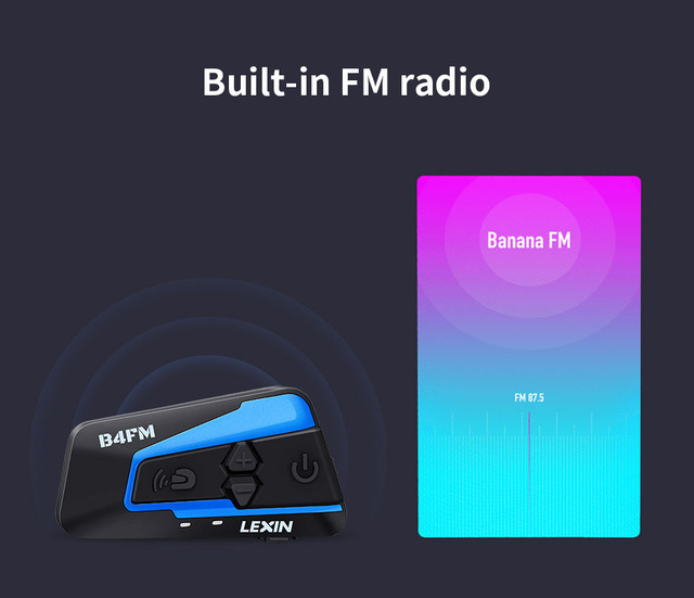 LEXIN LX- B4FM バイク インカム 4riders 4人同時通話bluetooth LEXIN LX- B4FM バイク インカム 4riders 4人同時通話bluetooth