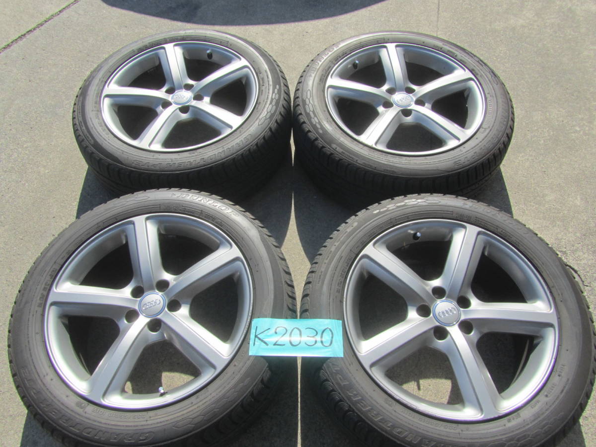 アウディAUDI純正ホイール4本セット235/55 R19タイヤ付き-