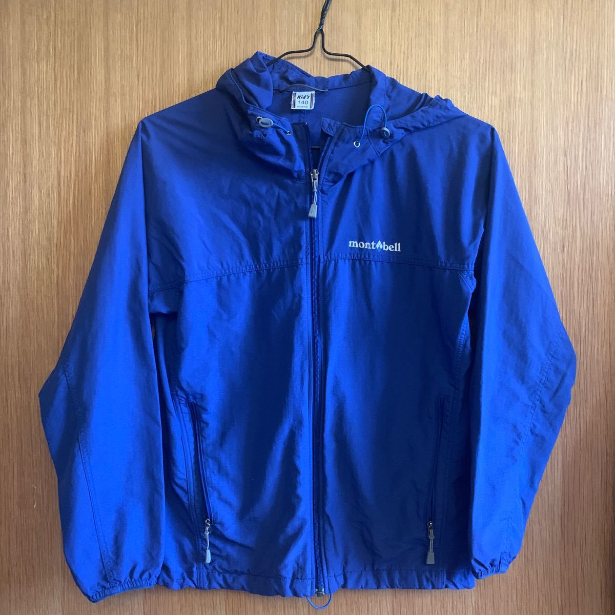 美品110cmモンベルmont-bellナイロンキッズパーカー - 通販