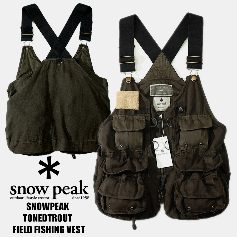 Snow Peak x TONEDTROUT◇スノーピークフィールドフィッシング Snow Peak x TONEDTROUT◇スノーピークフィールドフィッシング
