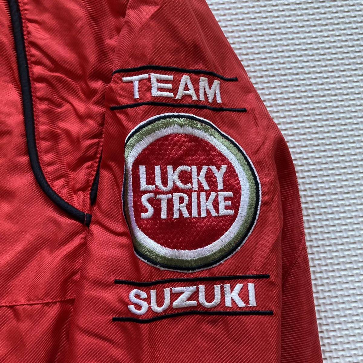 当時物 TEAM SUZUKI チームスズキ LUCKY STRIKE ラッキー 当時物 TEAM SUZUKI チームスズキ LUCKY STRIKE ラッキー