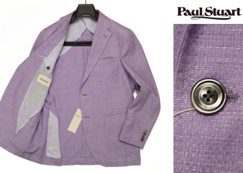新品・春夏】定価8.3万 ポールスチュアート Paul Stuart《上質リネン