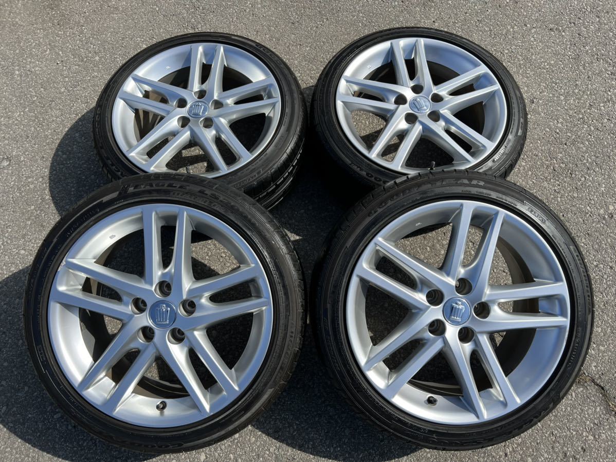クラウン 純正 18インチ8J+45 5H-114.3 グッドイヤー 225/45R18 夏