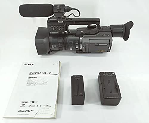 ソニー 商店 SONY DSR-PD170 超高品質で人気の 3CCD デジタルカムレコーダ