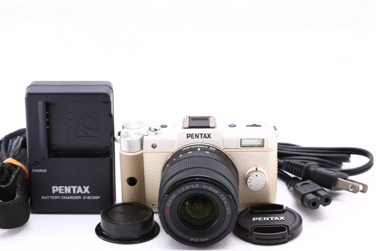 ☆良品☆ ペンタックス PENTAX Q 02ズームレンズキット #4757 - www ブログ レンズキット Q PENTAX デジタルカメラ