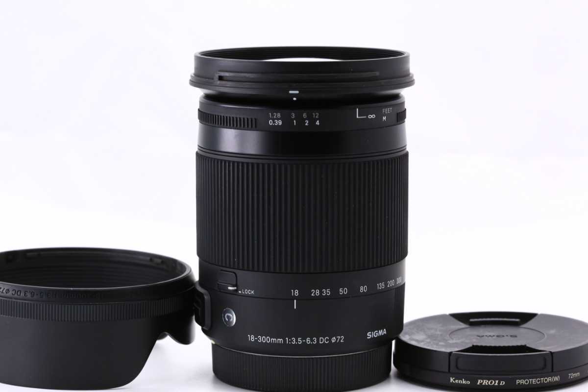 ☆超極上美品☆ シグマ 18-300mm F3.5-6.3 DC MACRO OS HSM