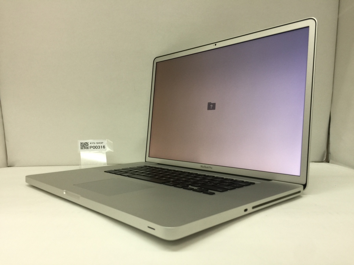 MacBook Pro 17インチ Core i7 2.8GHZ A1297-