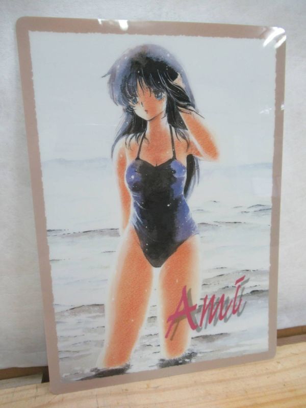 g57▼入手困難!新品未開封品 くりぃむレモン 亜美・終章 旅立ち 缶ペンケース 下敷き ノート 文房具セット 当時物 くりいむレモン 210208 7