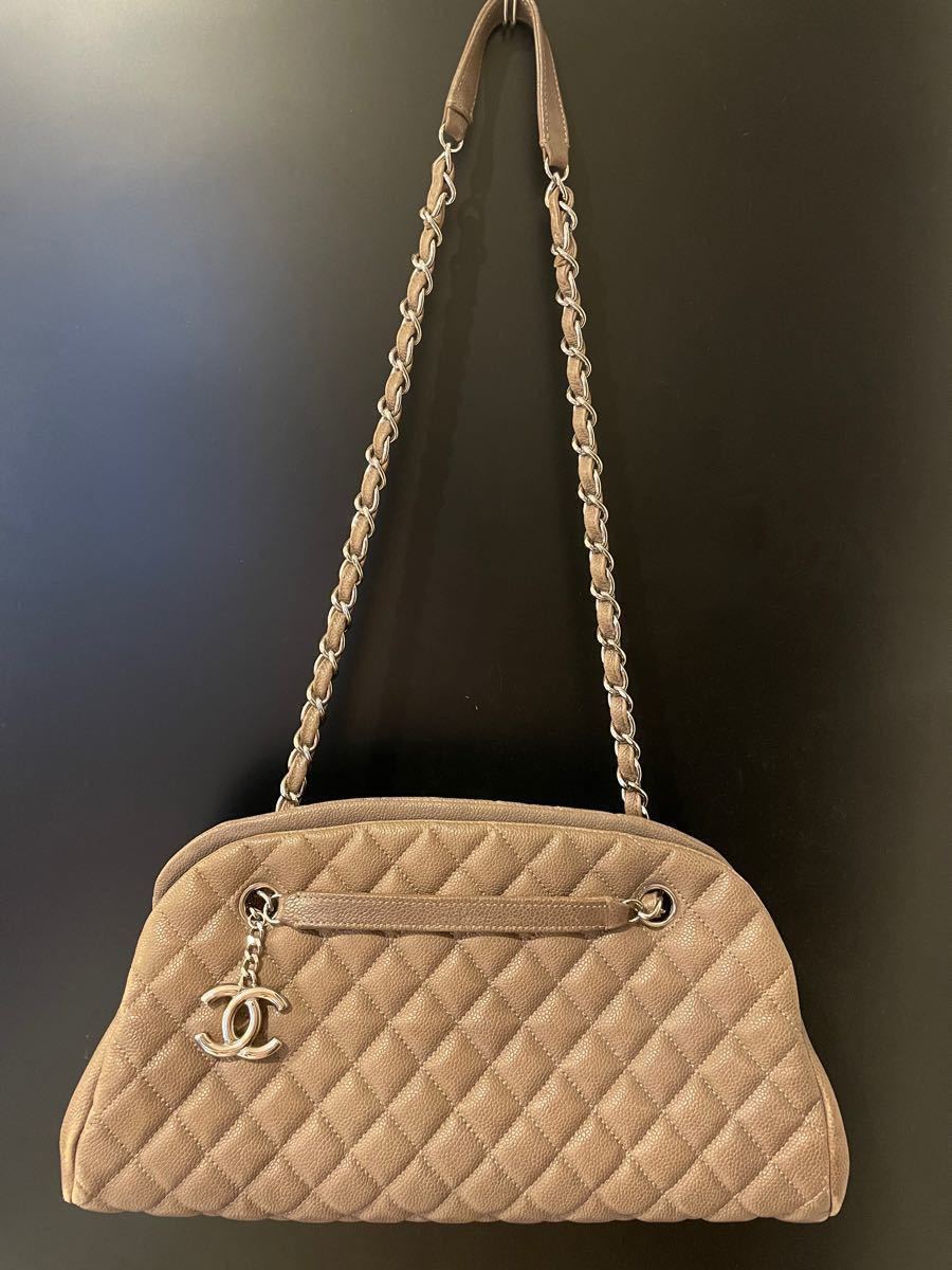 超目玉枠】 CHANEL チェーンバッグ キャビアスキン 正規品 ...
