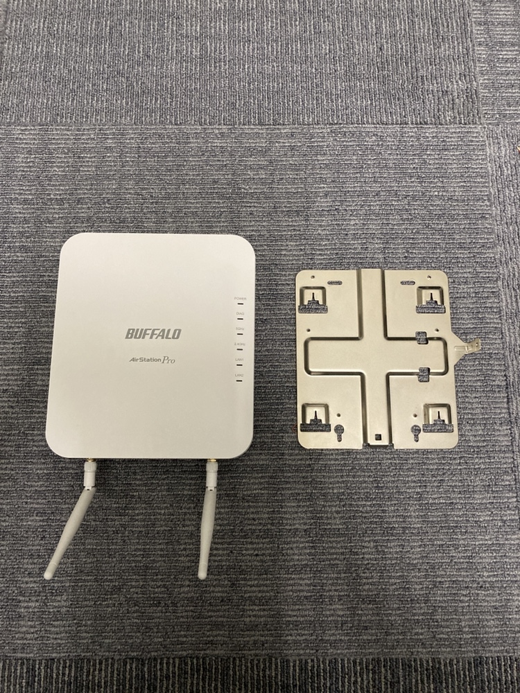 BUFFALO/AirStation Pro WAPM-1266R/壁掛け金具付/Wi-Fi/高速無線LANルーター/美品