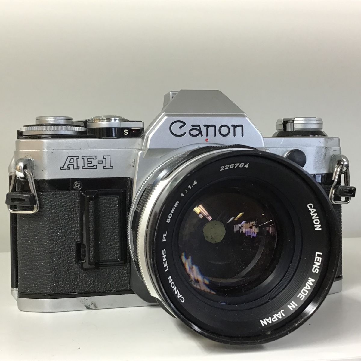 CANON A-1 AE-1 Program + 50mm 1.4 SSC 50mm 1.8 他 一眼レフセット 計 5点セット まとめ ●ジャンク品 [3744TMC]_画像2