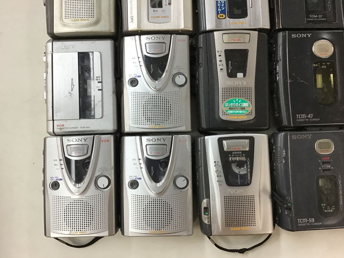 SONY TCM-450 TCM-48 TCM-57 TCM-400 他 カセットレコーダー 24点