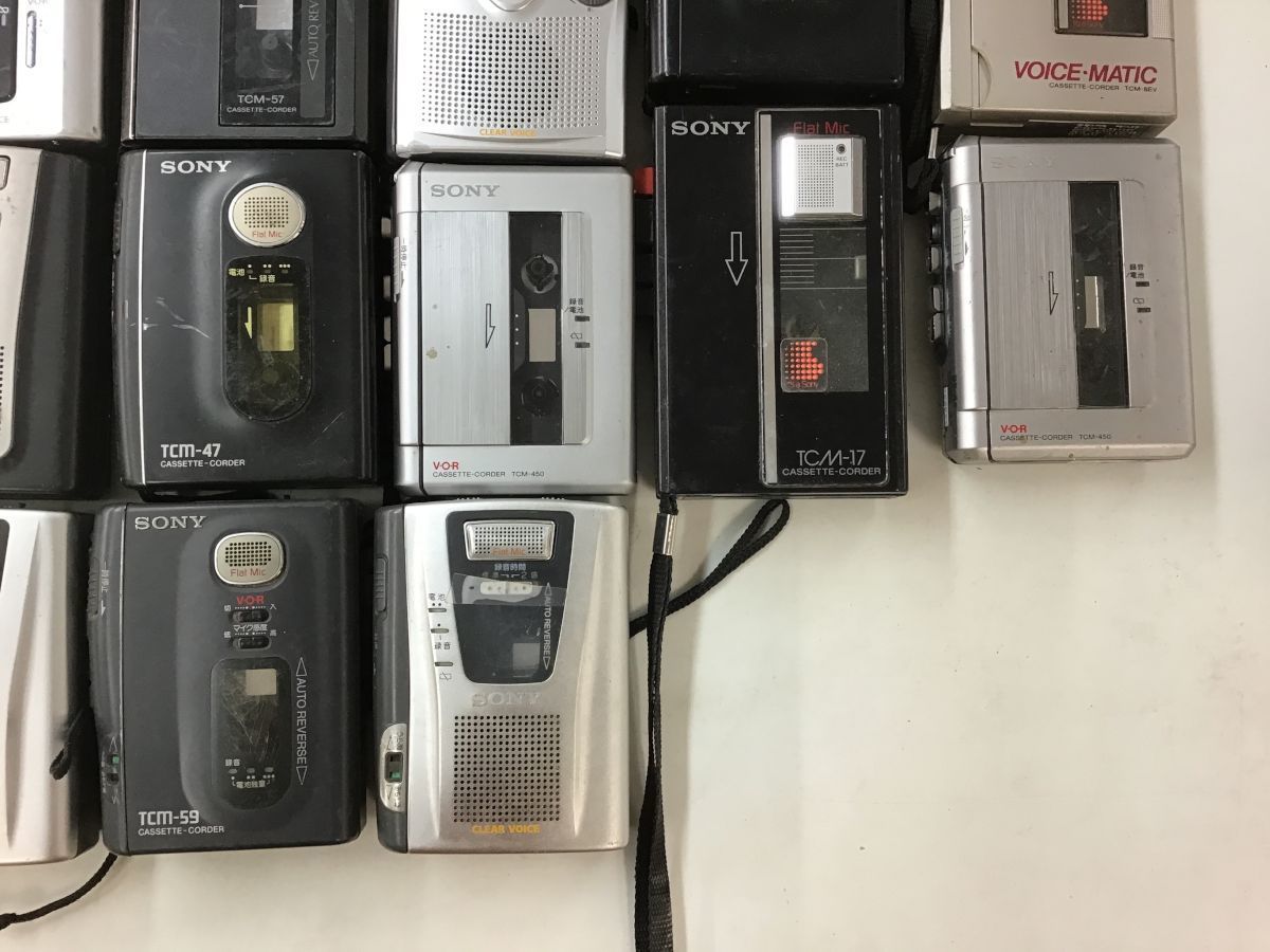 SONY TCM-450 TCM-48 TCM-57 TCM-400 他 カセットレコーダー 24点