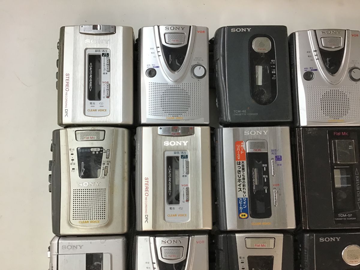 SONY TCM-450 TCM-48 TCM-57 TCM-400 他 カセットレコーダー 24点