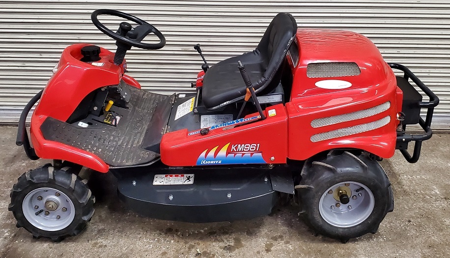 Yahoo!オークション - 乗用草刈機 共立 KM961 HST 18馬力 新品刃 Yahoo!オークション - 乗用草刈機 共立 KM961 HST 18馬力 新品刃