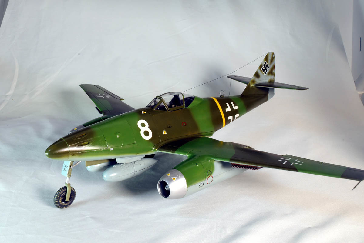 【atsudra工房完成品】1/32 Me262 ヴァルター・ノヴォトニー少佐機