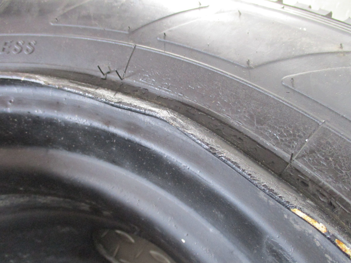 ■中古タイヤホイール■ TOPY 17.5インチ 5.25J +113 5H 203.2 32 146 YOKOHAMA SY01 205/70R17.5 115/113L LT 6本 激安 送料無料 I804_小曲あり
