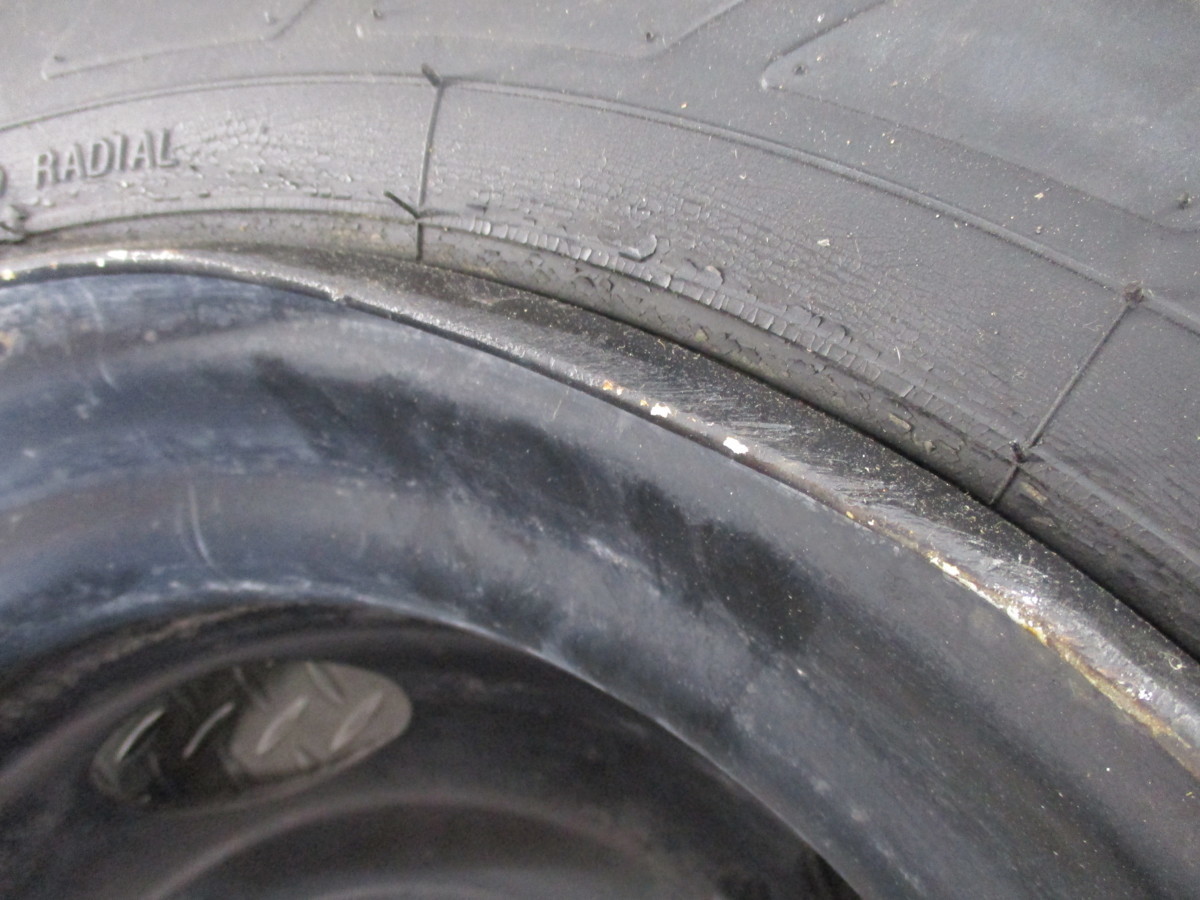 ■中古タイヤホイール■ TOPY 17.5インチ 5.25J +113 5H 203.2 32 146 YOKOHAMA SY01 205/70R17.5 115/113L LT 6本 激安 送料無料 I804_送料無料