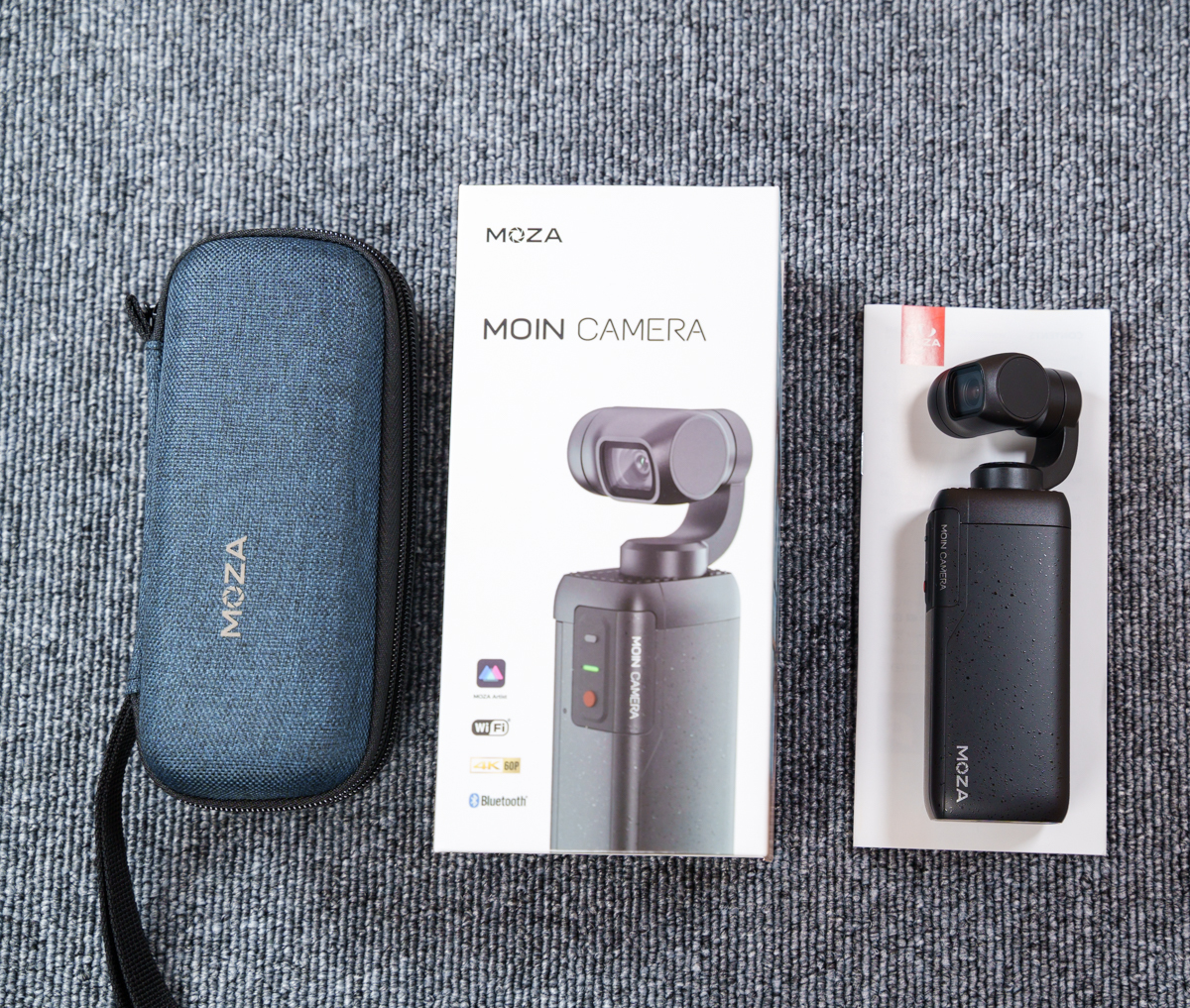 動作確認済】MOZA MOIN Camera MPC01 液晶保護フィルム貼付済 (3軸