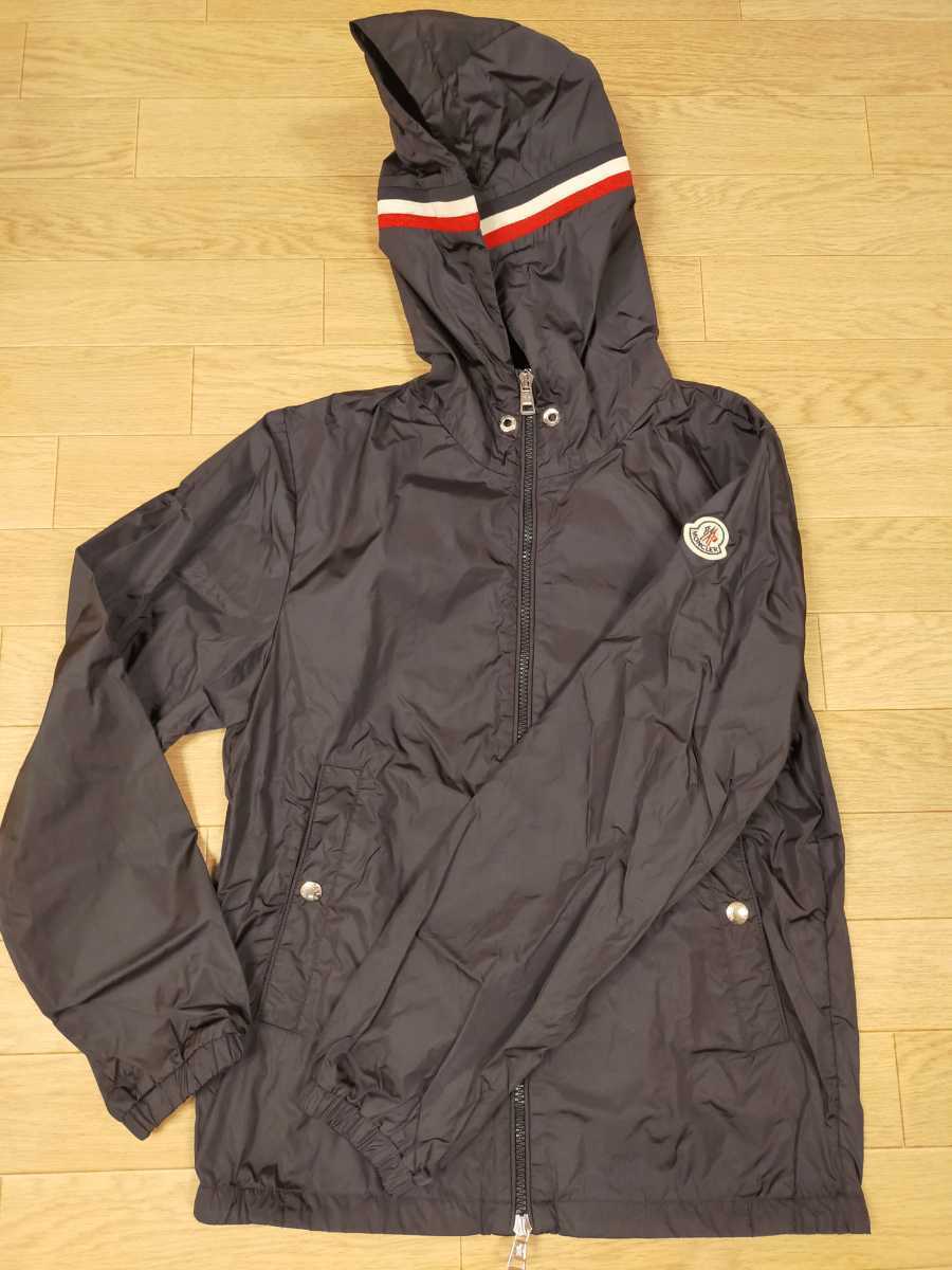 MONCLER GRIMPEURS フーデッド ブルゾン Lサイズ ブラック 百貨店