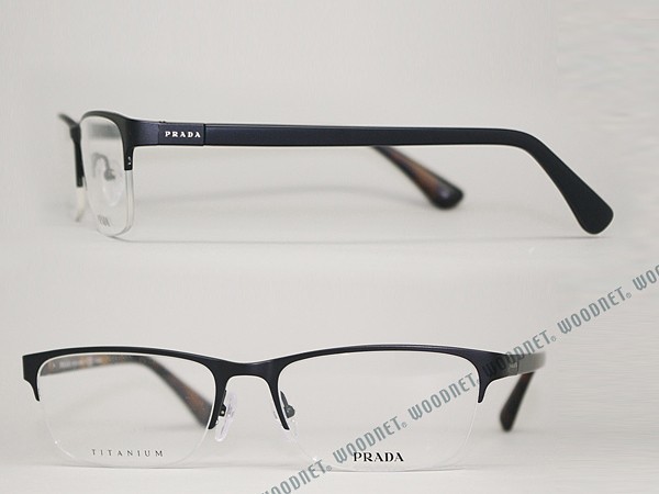 PRADA プラダ メガネフレーム ブランド PR52SV-1BO1O1 マットブラック