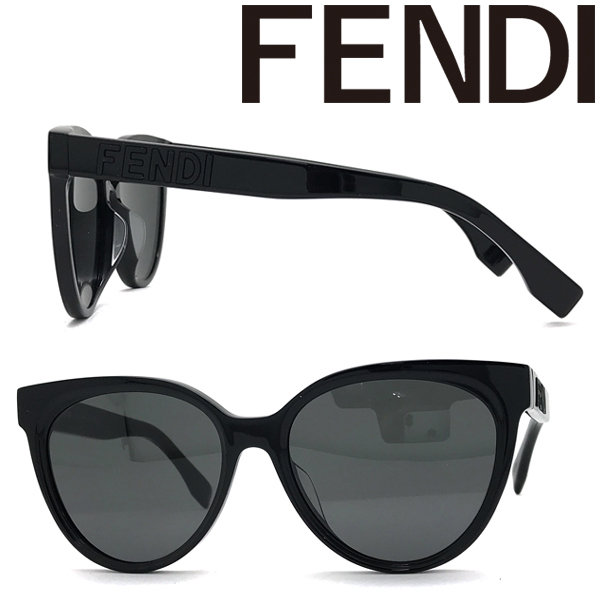 FENDI солнцезащитные очки бренд Fendi черный FF-40008U-01A