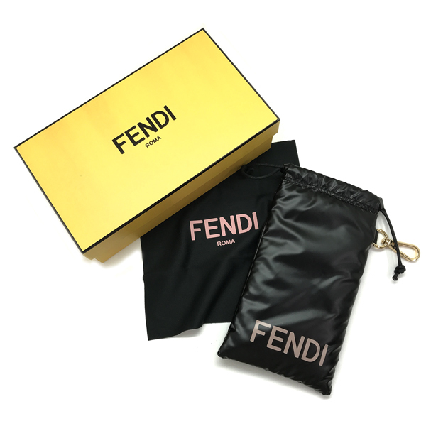 FENDI солнцезащитные очки бренд Fendi черный FF-40008U-01A