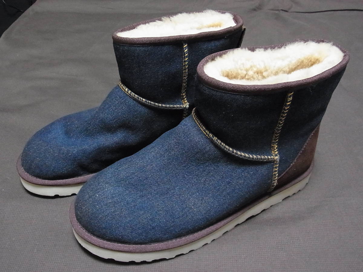 返品交換不可 デニム地 Ugg 希少 美品used メンズ ムートン内貼り 27 レザー ショートブーツ 男性用 Www Jkuat Ac Ke 返品交換不可 デニム地 Ugg 希少 美品used メンズ ムートン内貼り 27 レザー ショートブーツ 男性用 Www Jkuat Ac Ke
