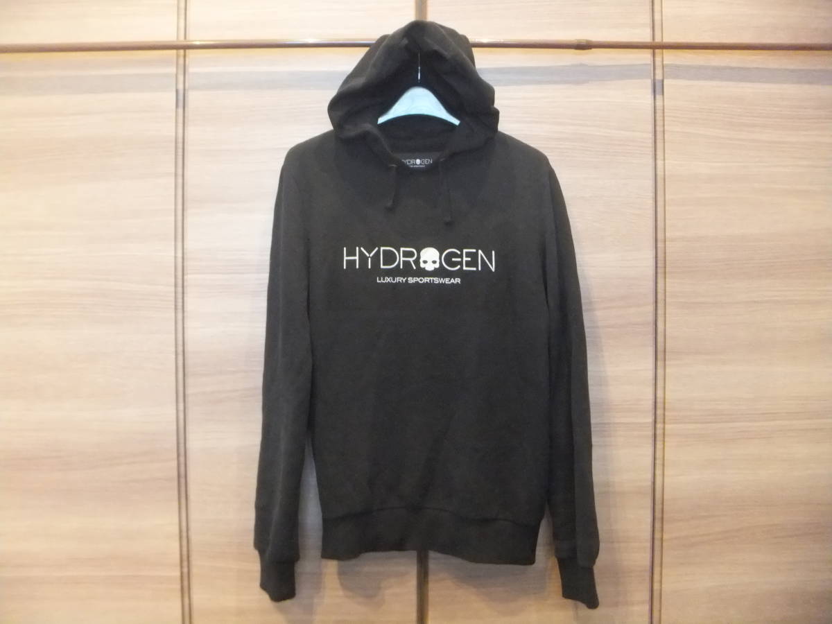 HYDROGEN（ハイドロゲン） パーカー スウェット 裏起毛 M 黒 Yahoo