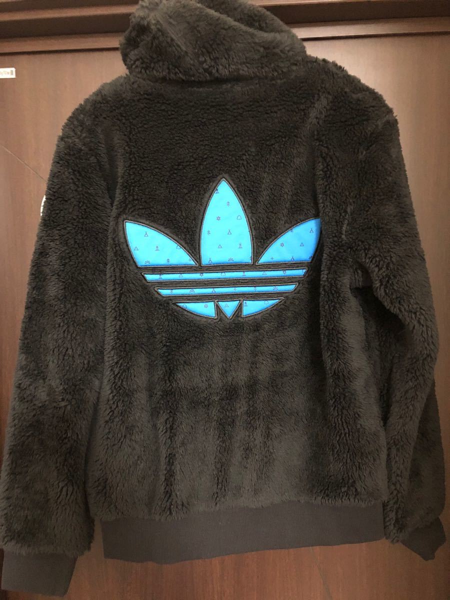 超希少 adidas ボア フリース Kinggnu 常田大希 パーカー