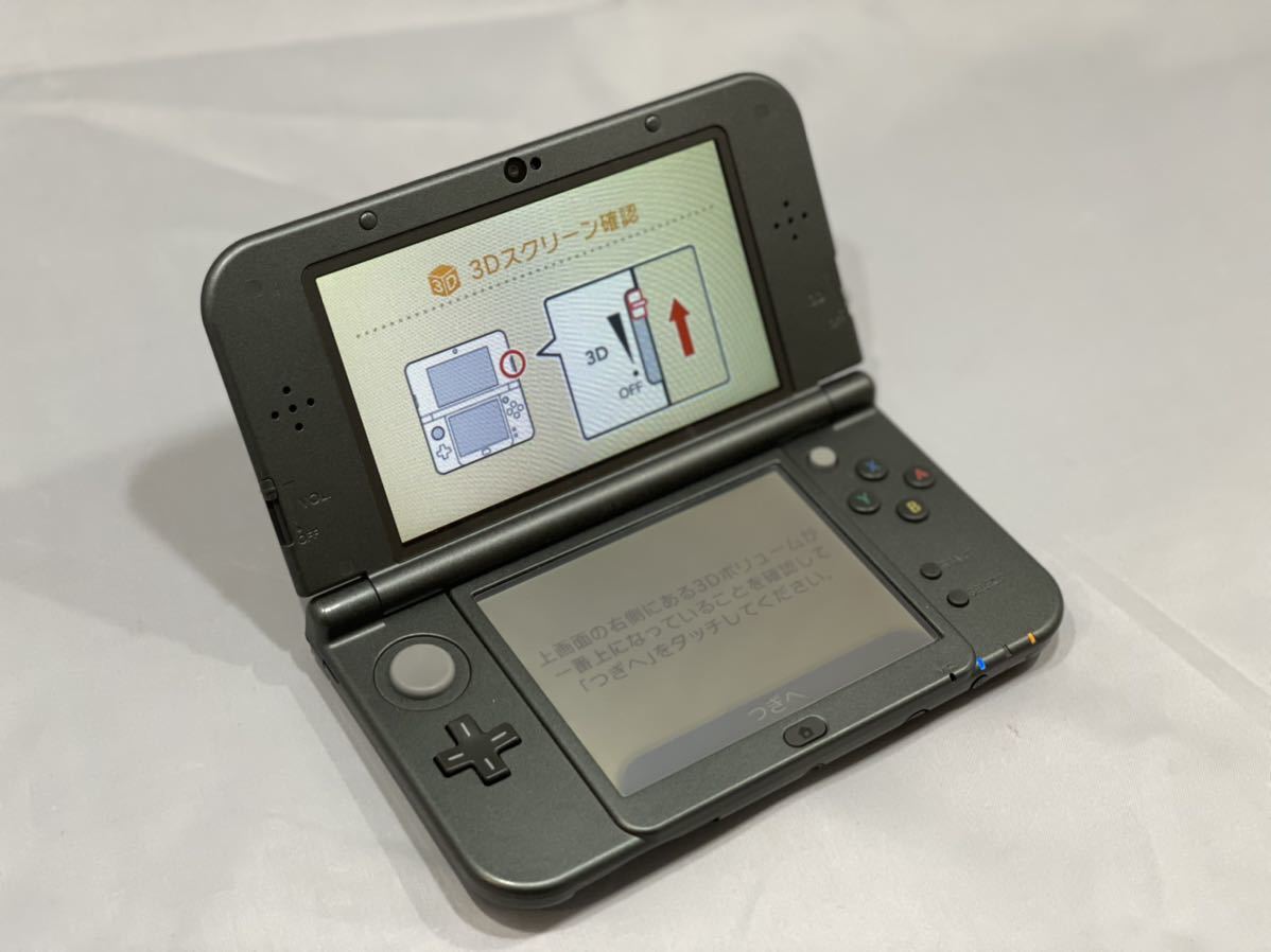 Newニンテンドー 任天堂 3DS LL メタリックブラック 極 オマケ多数 