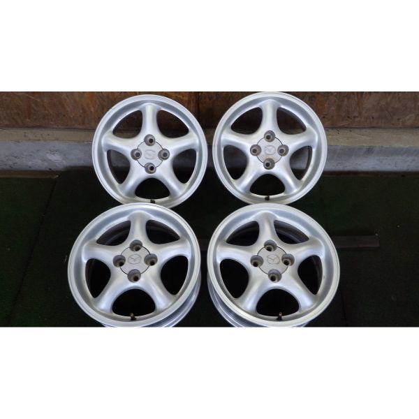 マツダ ロードスター純正アルミホイール 15x6J 4穴 100 +40 4本SET