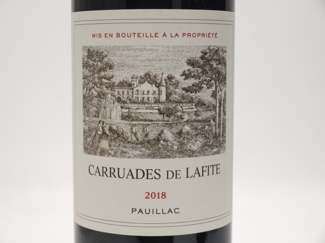 CARRUADES DE LAFITE カリュアド・ド・ラフィット 2018年 750ml①