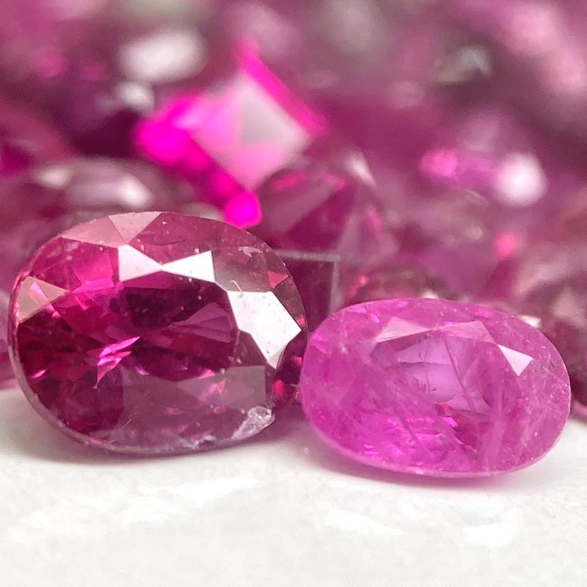 ■ルビールースおまとめ■20ct 裸石 宝石 ruby コランダム 紅玉 jewelry ジュエリー メレ DD5 ①