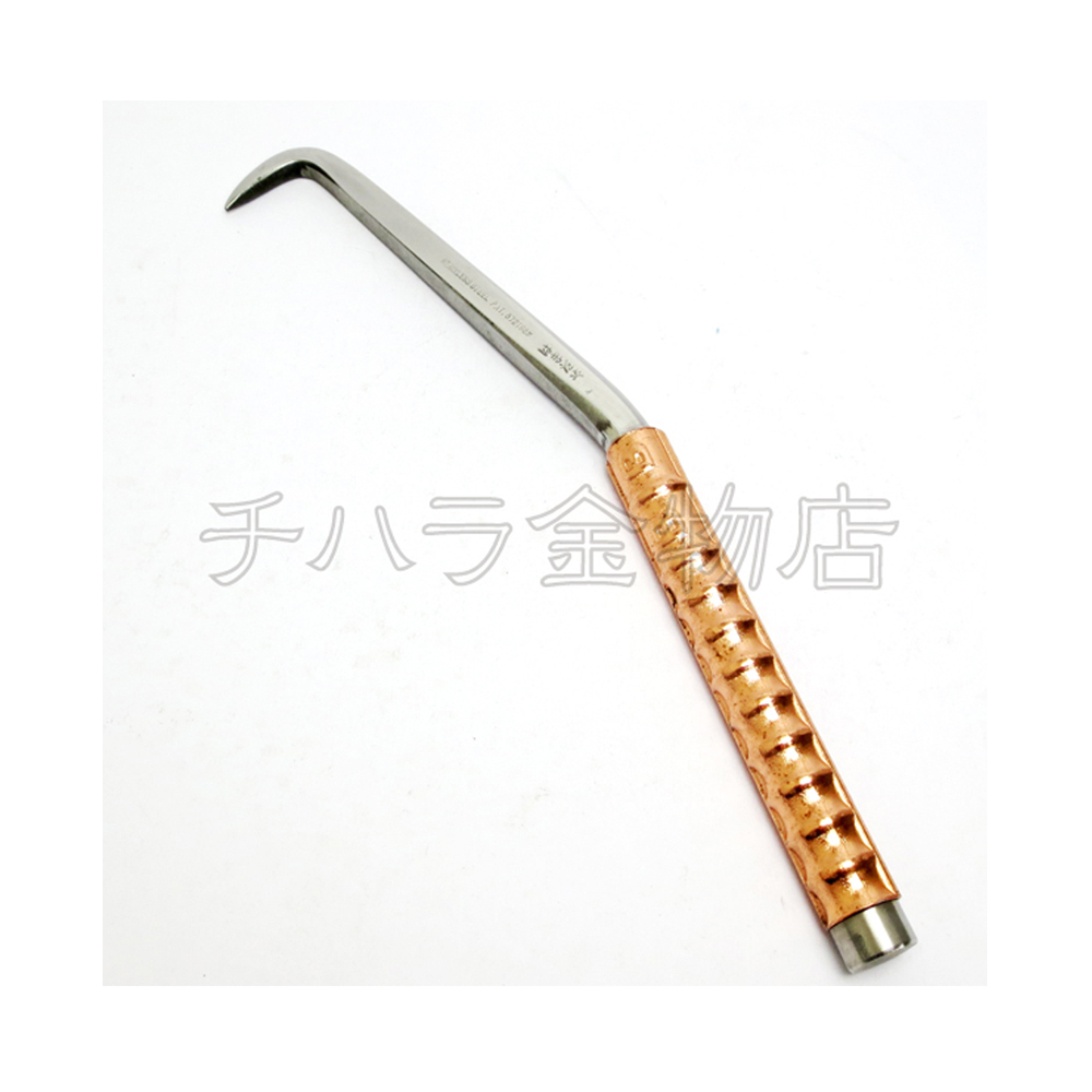 はまだや式手ハッカー 銅メッキ(中) 鉄筋用作業工具 結束ハッカー ハッカー 工具