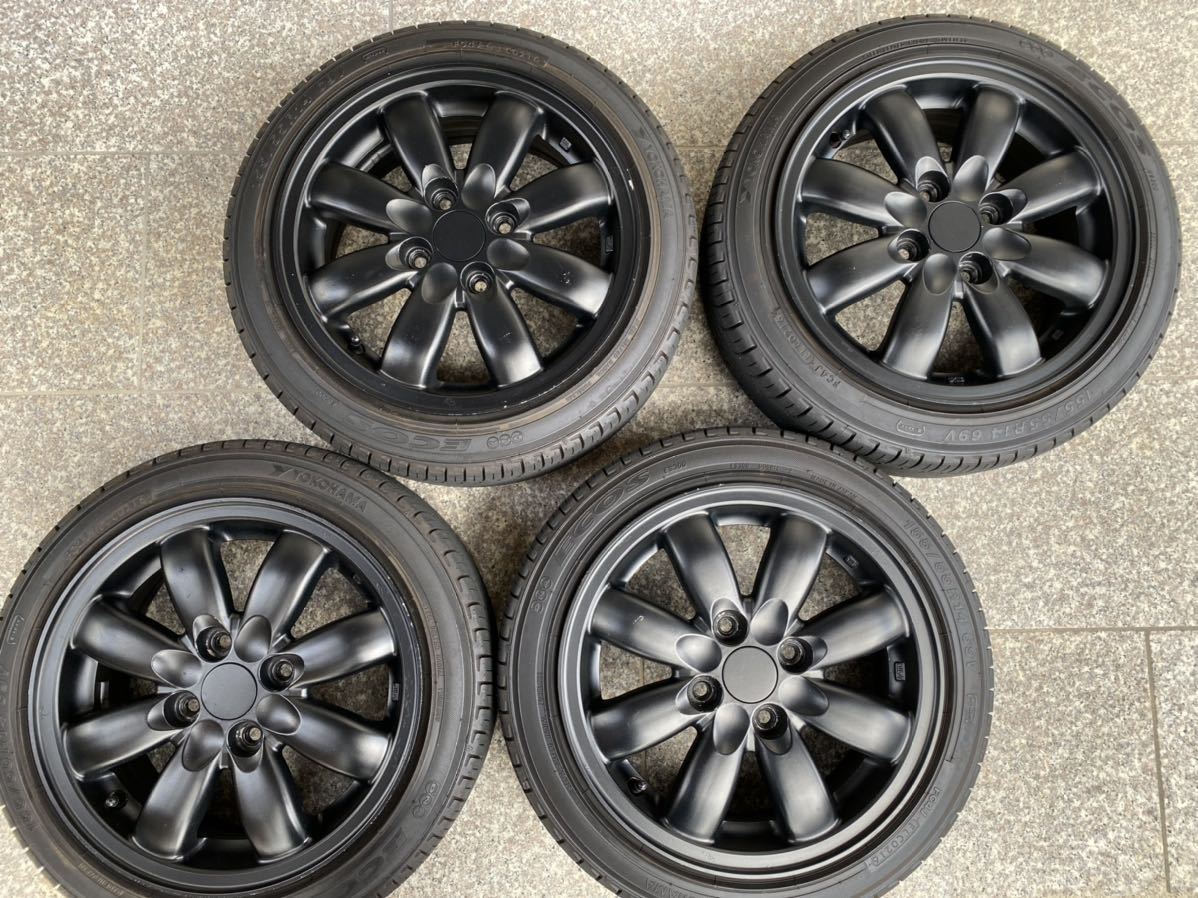 14インチ.スズキ純正ホイール ブラック塗装! Yahoo!オークション - 155/55R14 スズキ純正ホイール 4穴 ピッチ