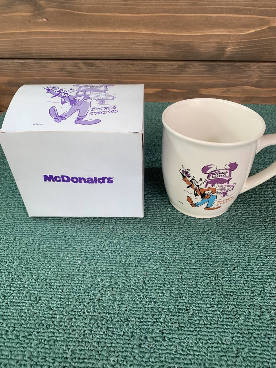 ☆マクドナルド・ディズニーコラボ　マグカップ　グーフィー　中古・保管品☆_画像1