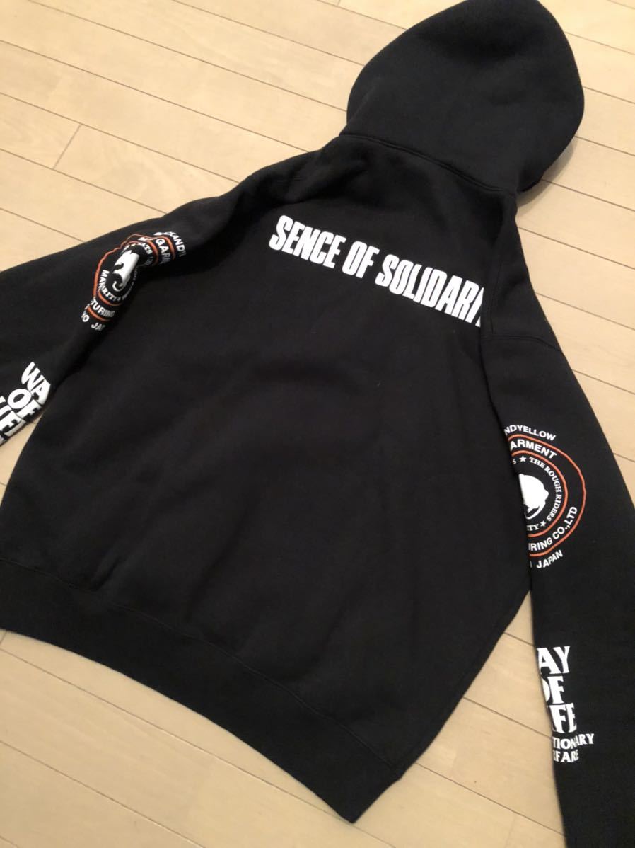 RATS ラッツ MC HOODIE BLACK スウェット パーカー ブラック 21'RTC