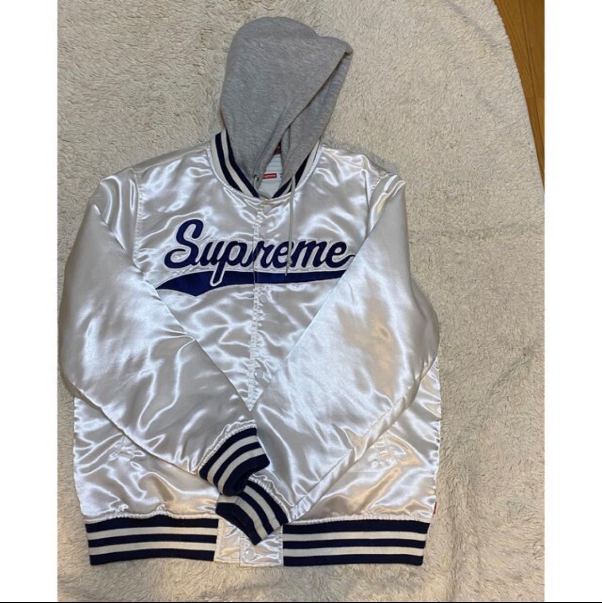 ポイント10倍】 Supreme フード付き スタジアムジャンパー ...