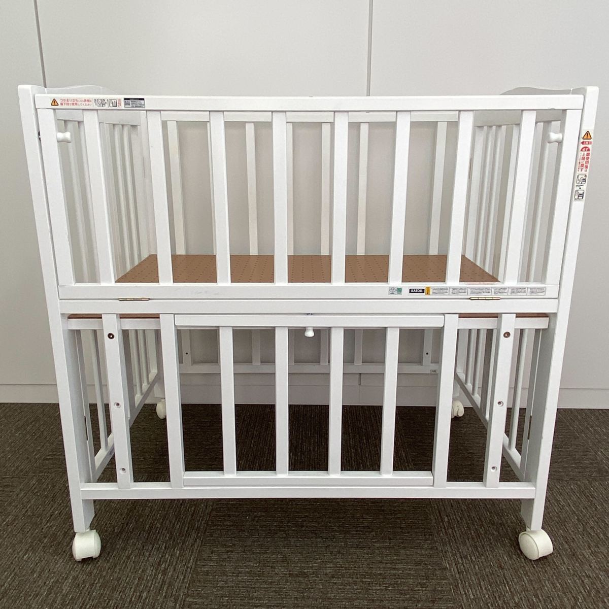 売り出し カトージ折りたたみミニベッド ecousarecycling.com