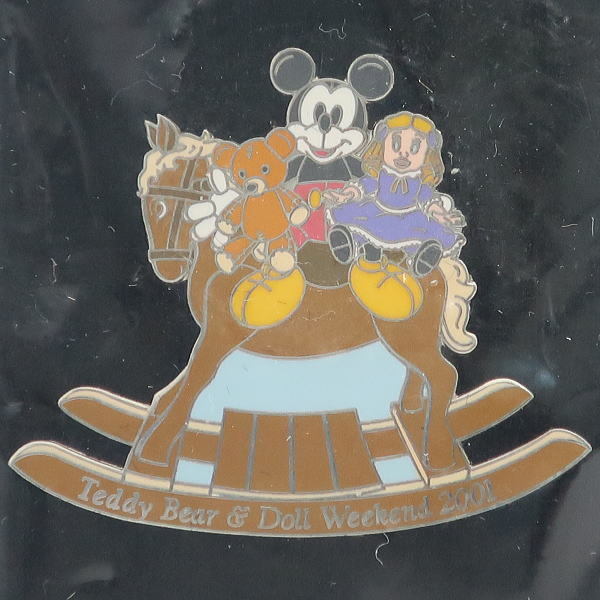  Disney 2001 год WDW плюшевый мишка & кукла * we k end Mickey значок woruto Disney world нераспечатанный 