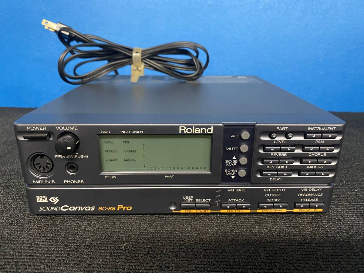 Roland SOUND CANVAS 音源モジュール SC-８８Pro product details