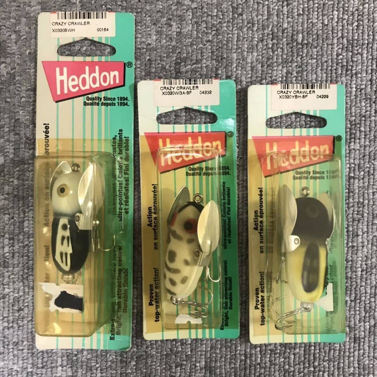 【未使用＊保管品】 Heddon ヘドン ルアー50個セット クレイジークローラー LUCKY13 ビッグバド SURFACE他 オールドヘドン ルアーセット _画像3