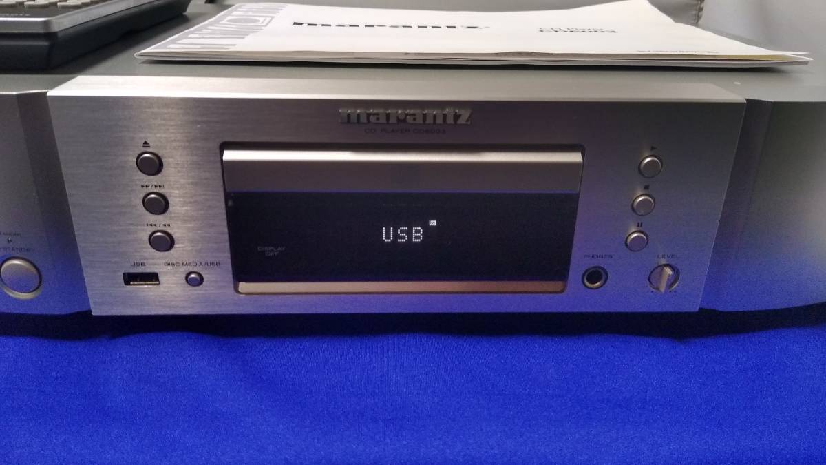 美品】【marantz】【廃番】マランツ CDプレーヤー CD6003 ピックアップ