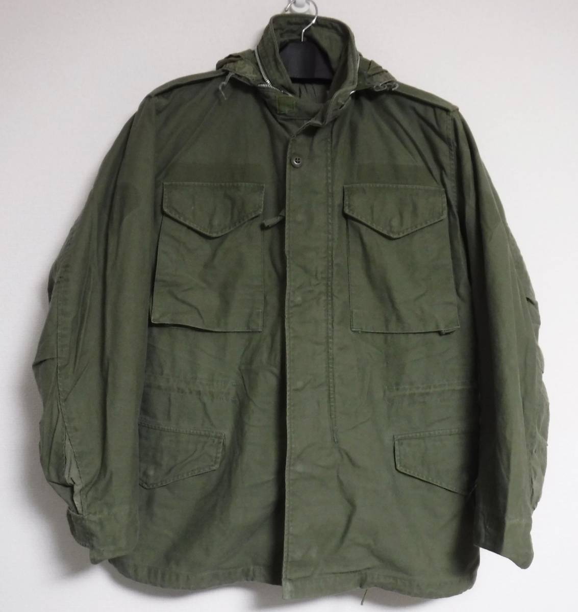 ▲ 60'S m65 ２nd アルミジッパー S-R フィールドジャケット small 米軍 NAVY SEALS ODA デッキジャケット M51_画像1