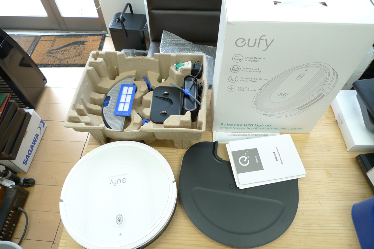 現状品 Anker Eufy RoboVac G10 Hybrid ロボット掃除機 T2150