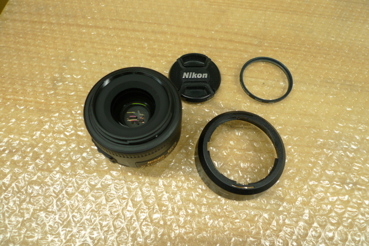 魅力的な価格 現状品 Nikon ニコン レンズ AF-S DX NIKKOR 35mm f/1.8G ニコン