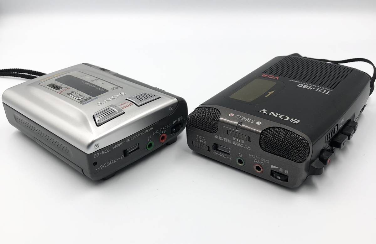 SONY カセットレコーダー TCS-60 ジャンク品 ポータブルプレーヤー | frescina.com